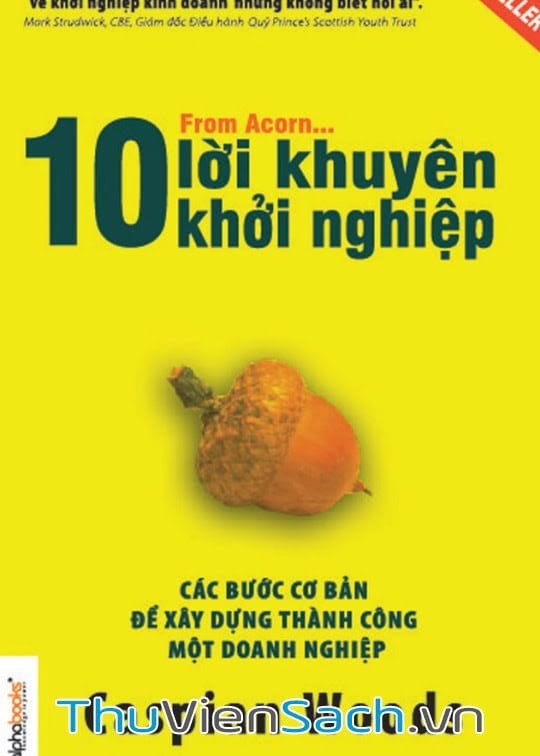 10 Lời Khuyên Khởi Nghiệp